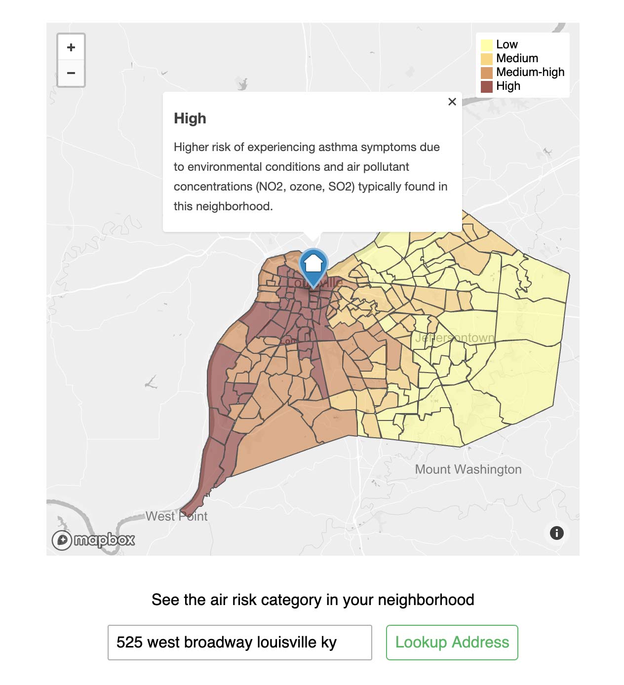 Air Quality Map 1