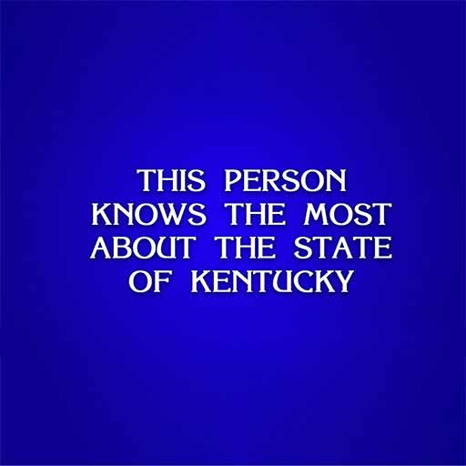 Kentucky Jeopardy Quiz