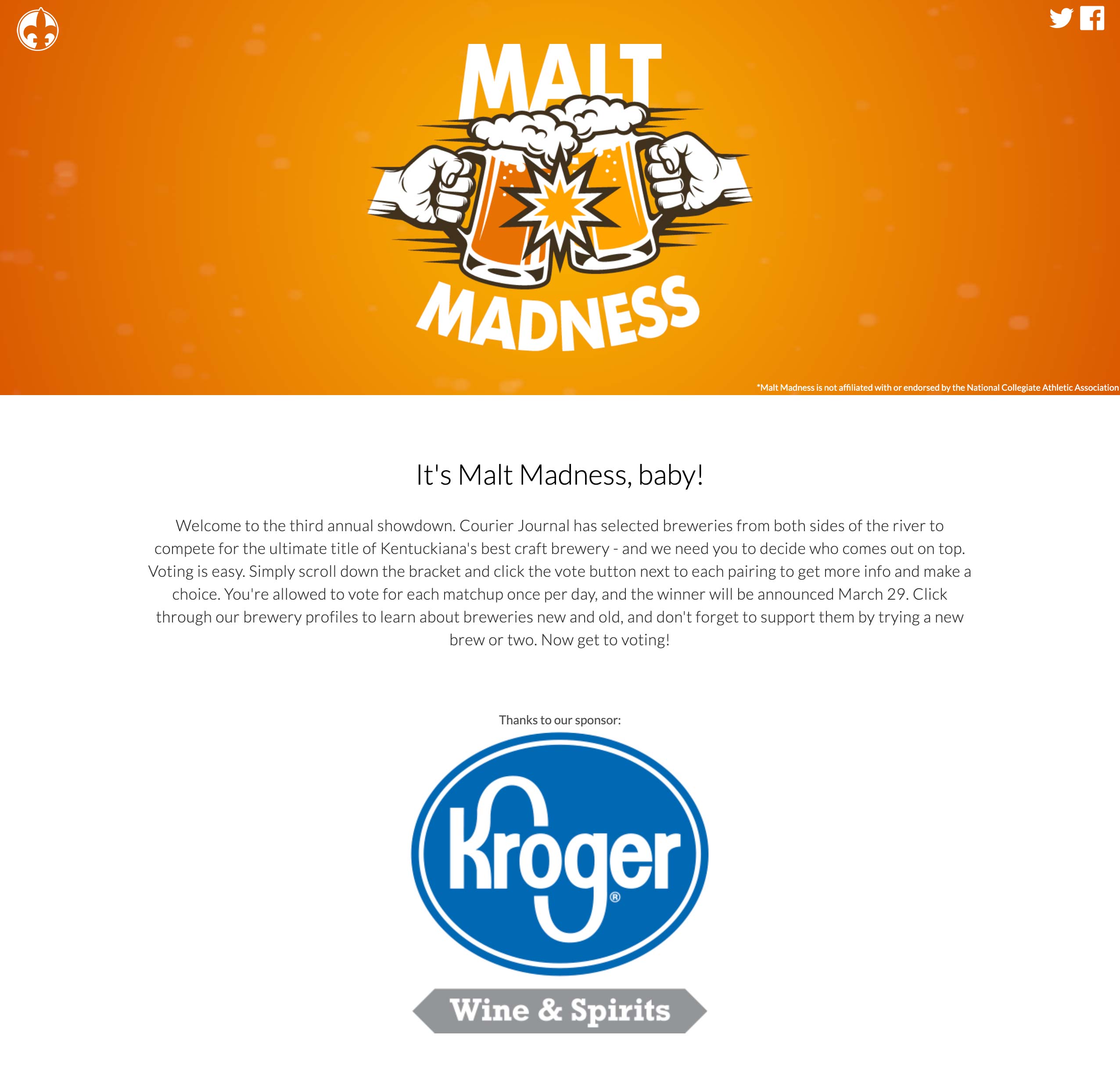 Malt Madness Contest 1
